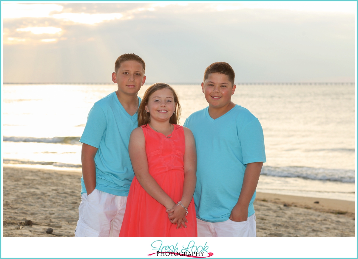 teal and coral beach photos