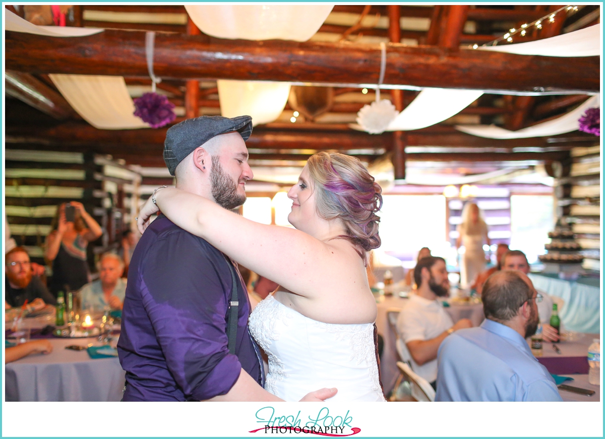 first dance at the wedding