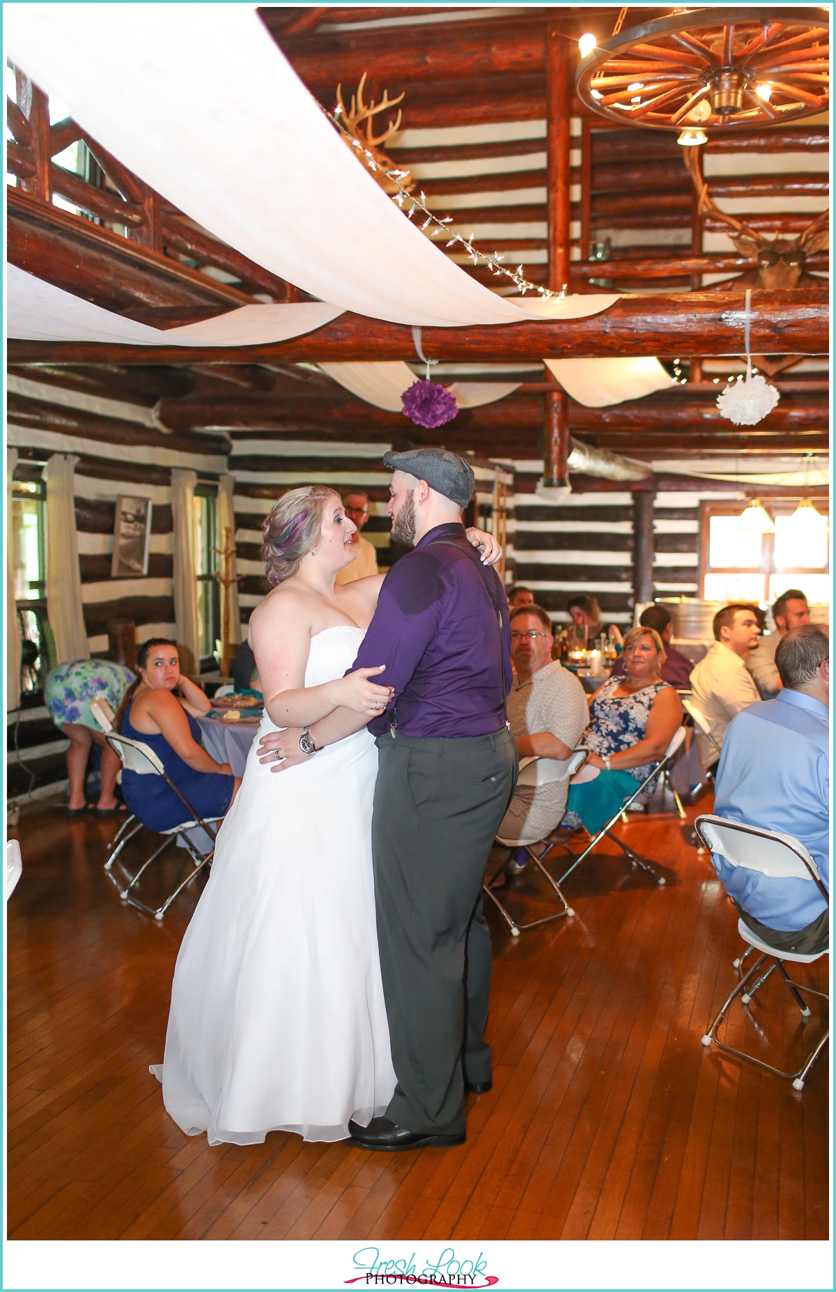 dancing at the reception