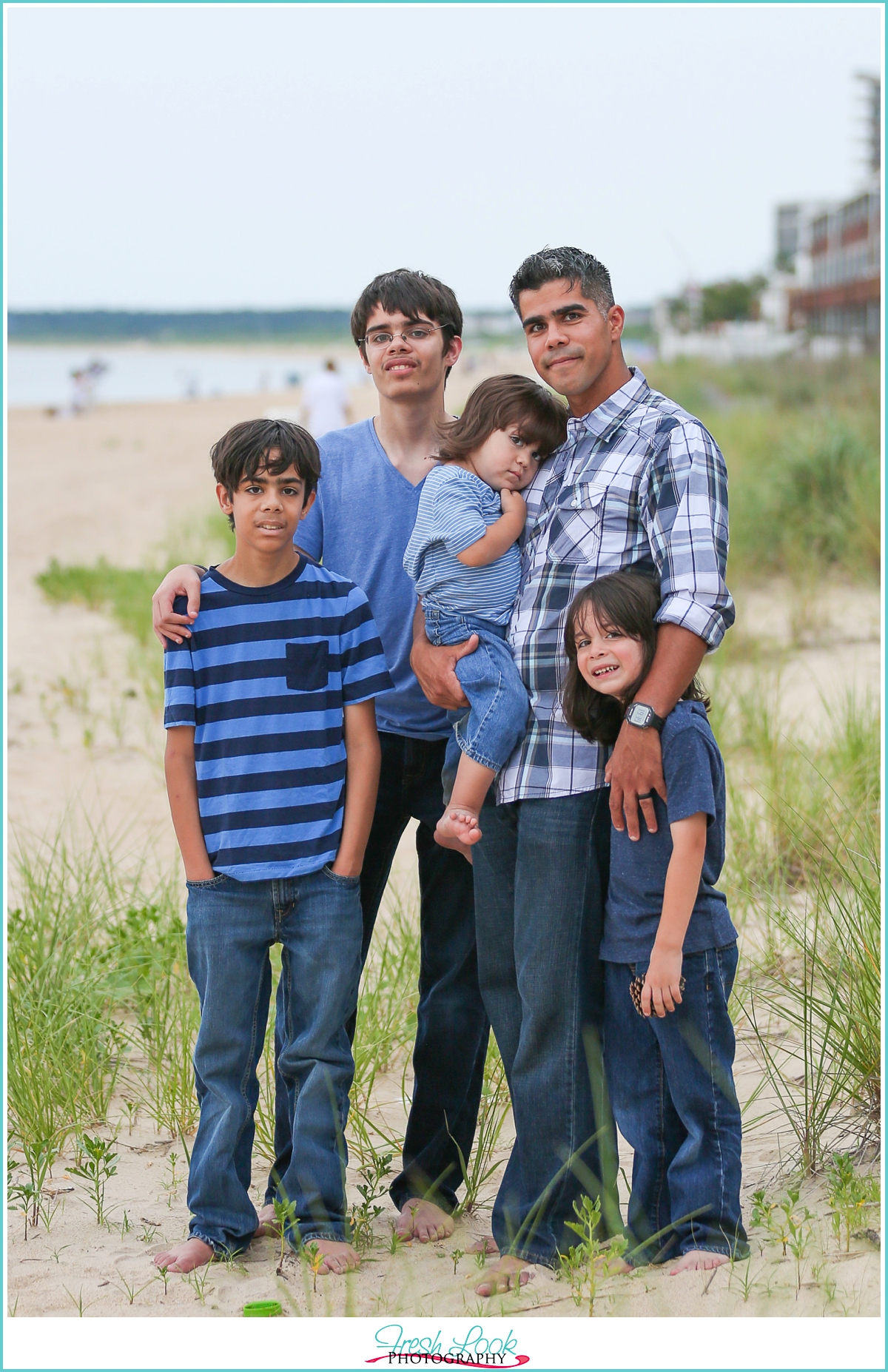 handsome men on the beach