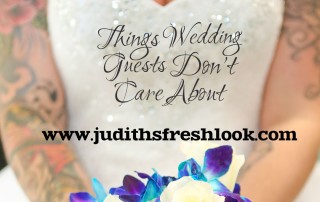 things wedding guests don't care about