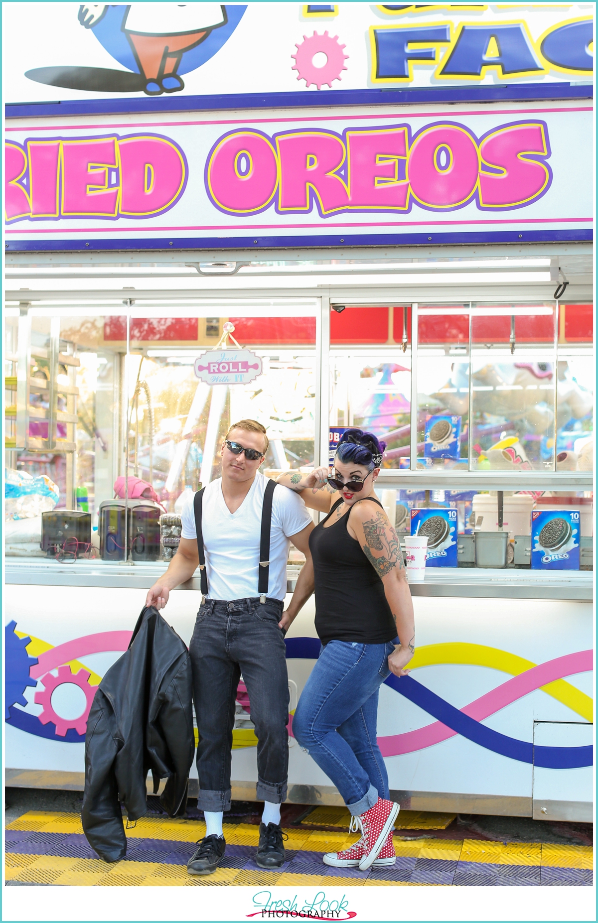 fried oreos at the carnival