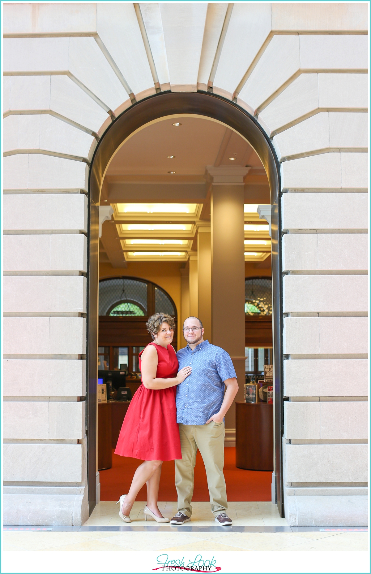 Downtown Norfolk engagement shoot