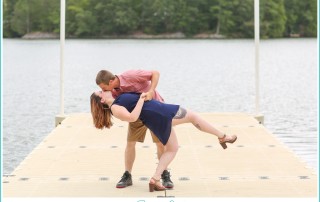 playful Virginia Beach engagement shoot