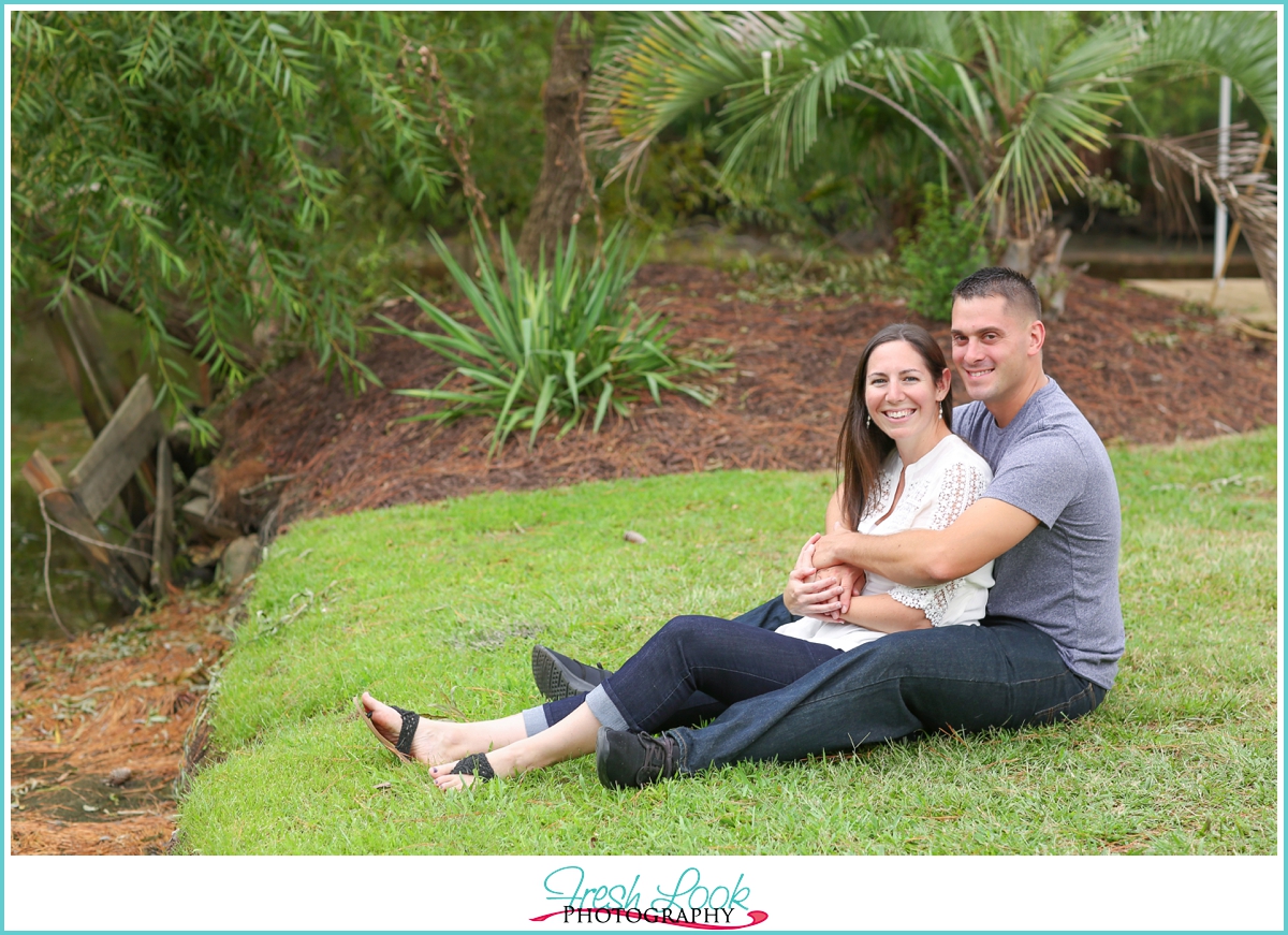 Pungo engagement session