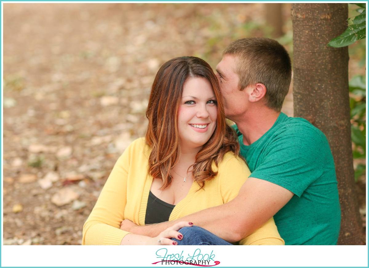 Lake Lawson engagement shoot