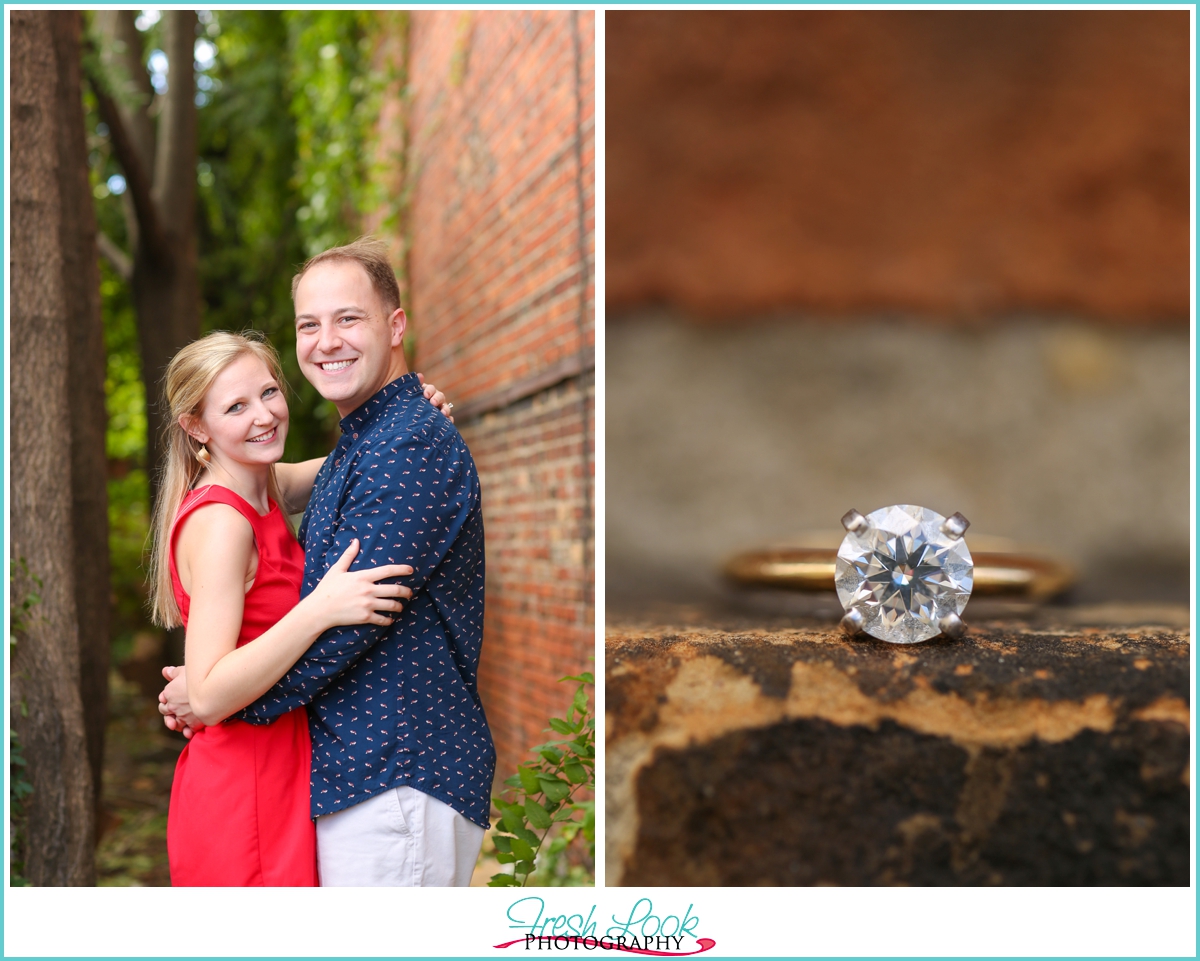 couples engagement shoot