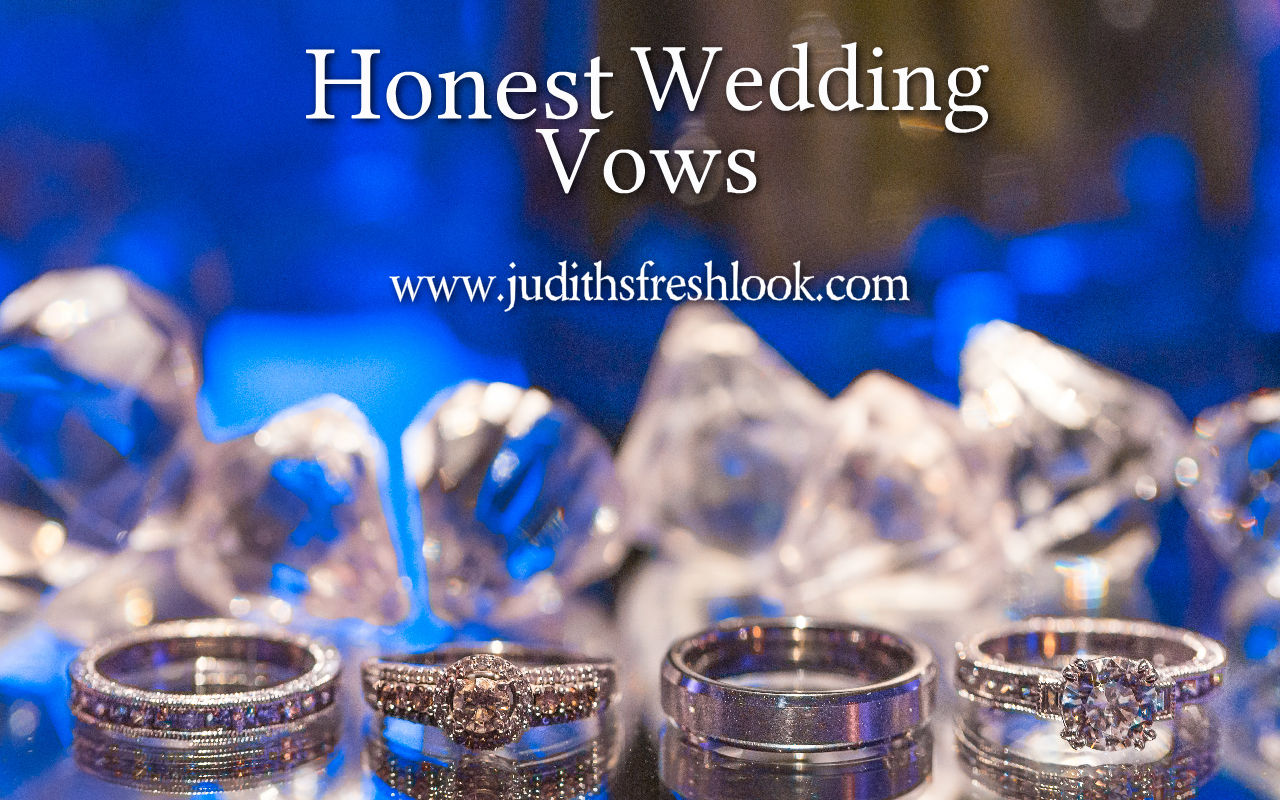honest wedding vows