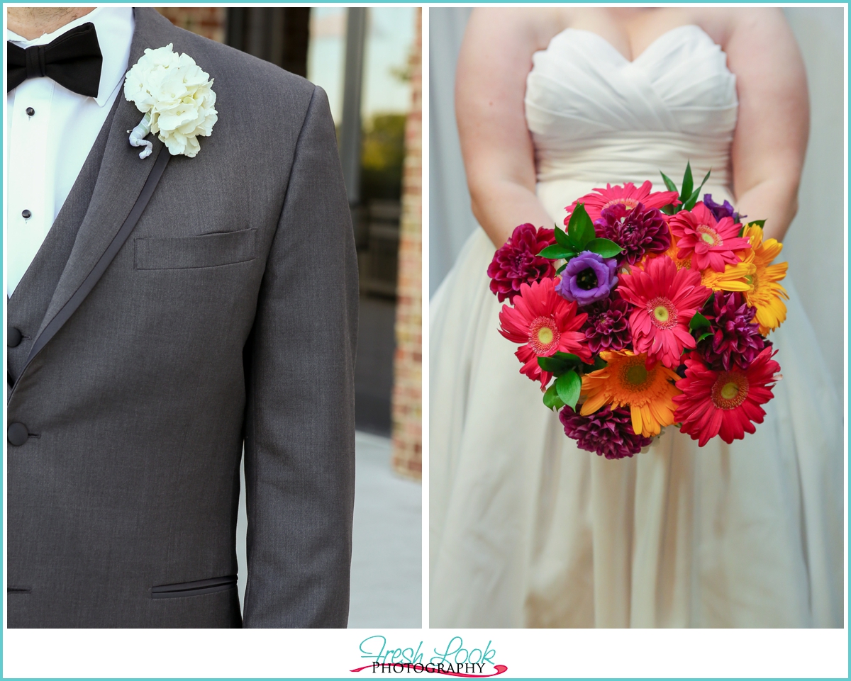 sweet donut themed wedding