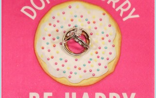 sweet donut themed wedding