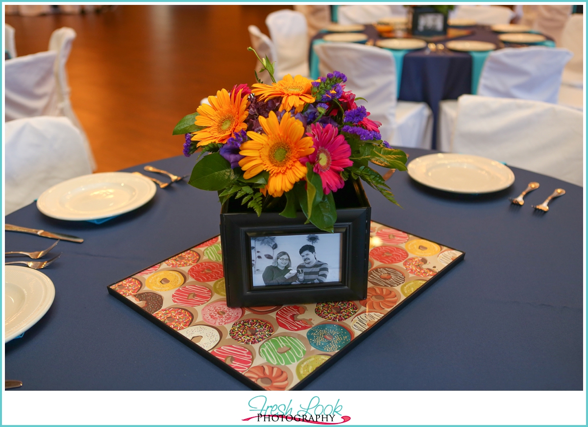 reception table decor