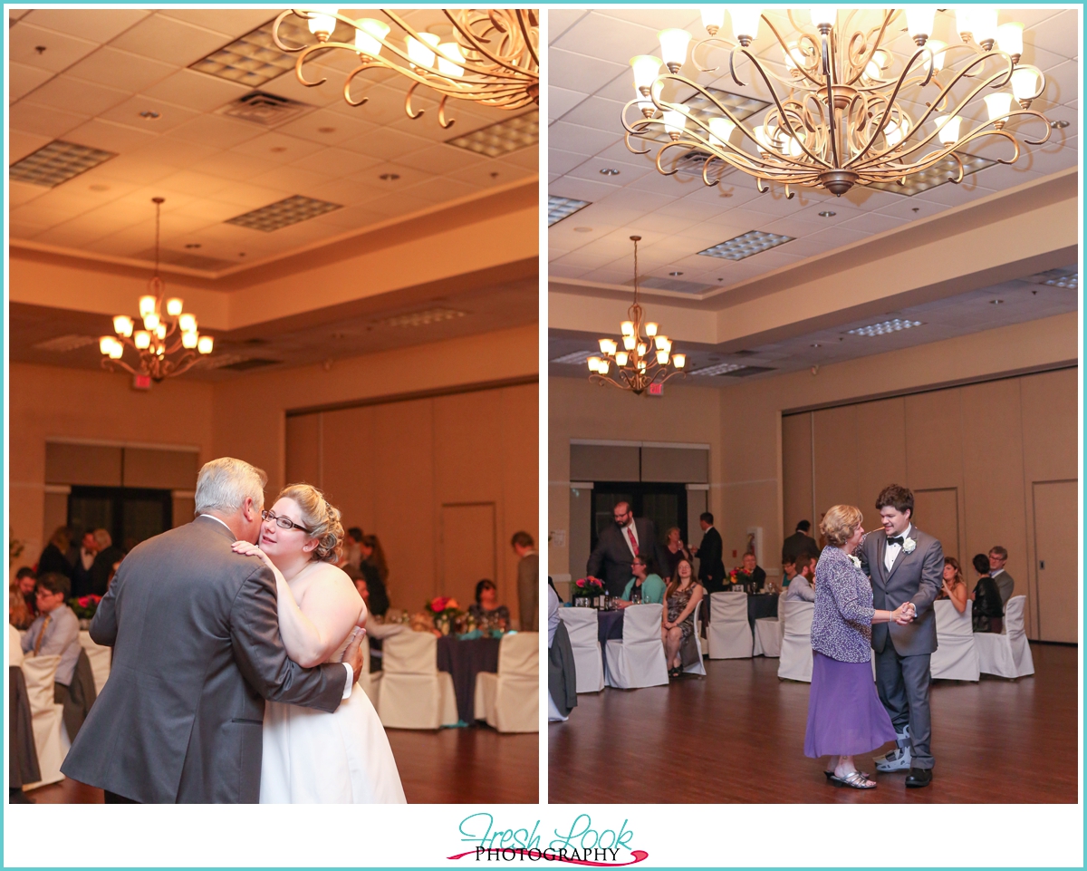 first dance at the wedding