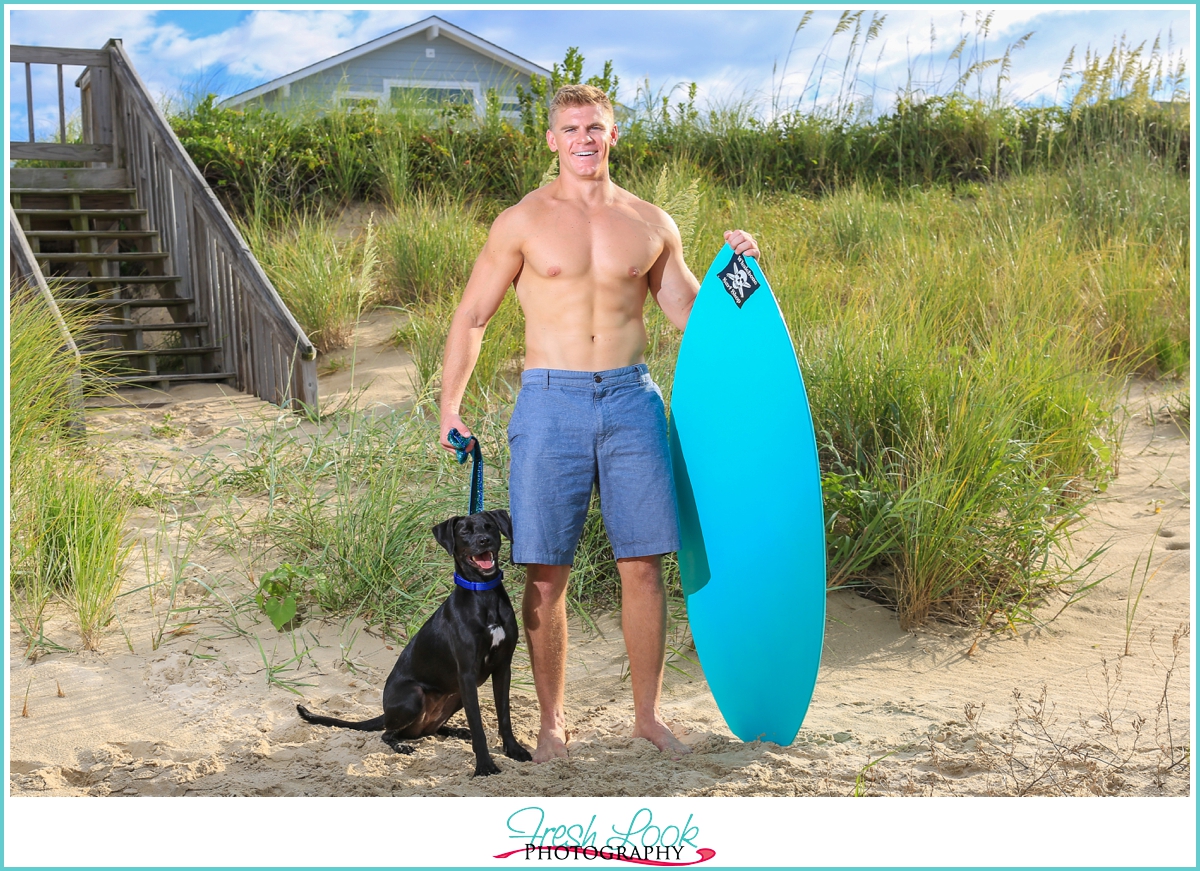 sexy beach photos with pets