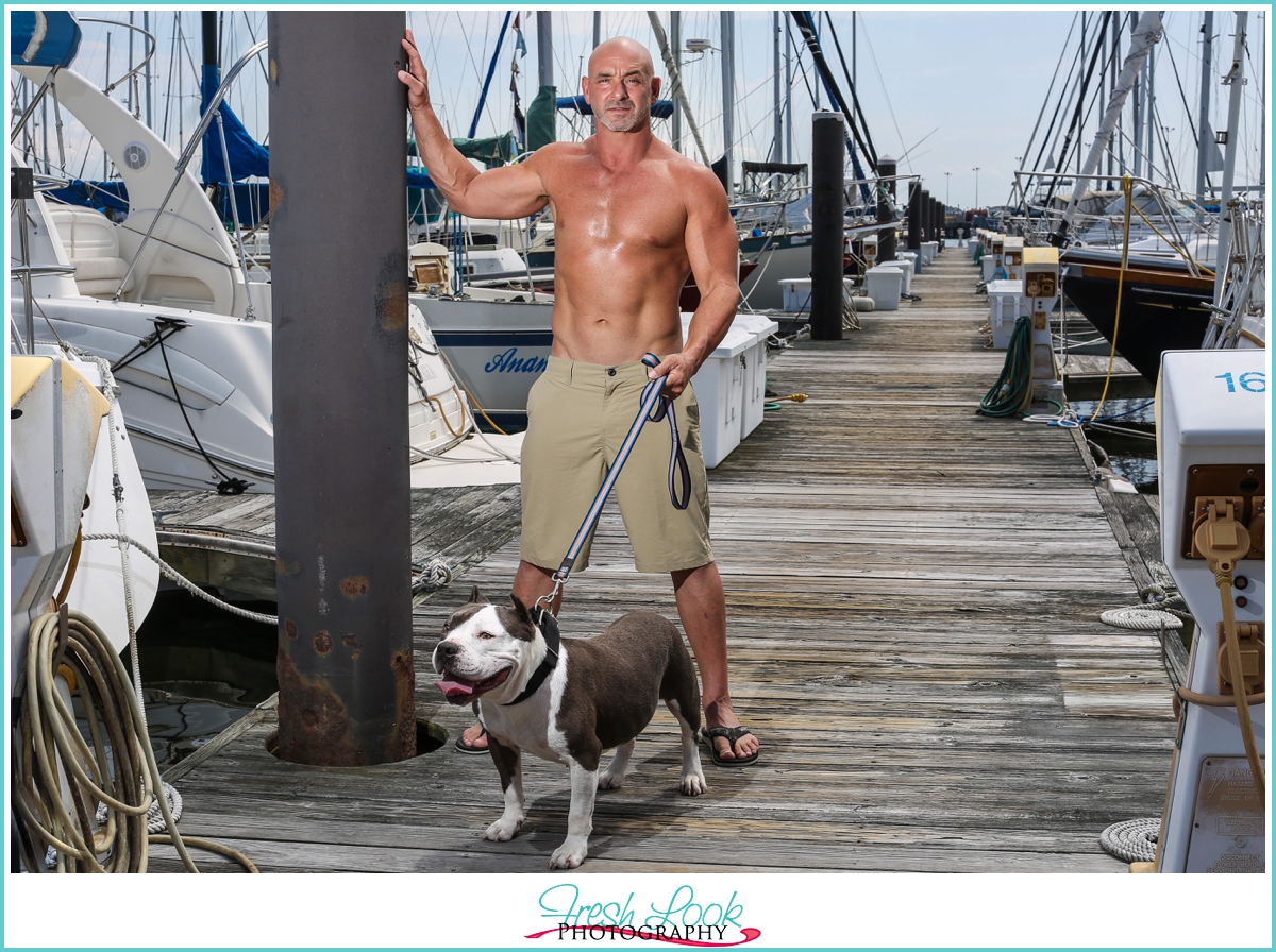 Norfolk Marina with Magic Mutts