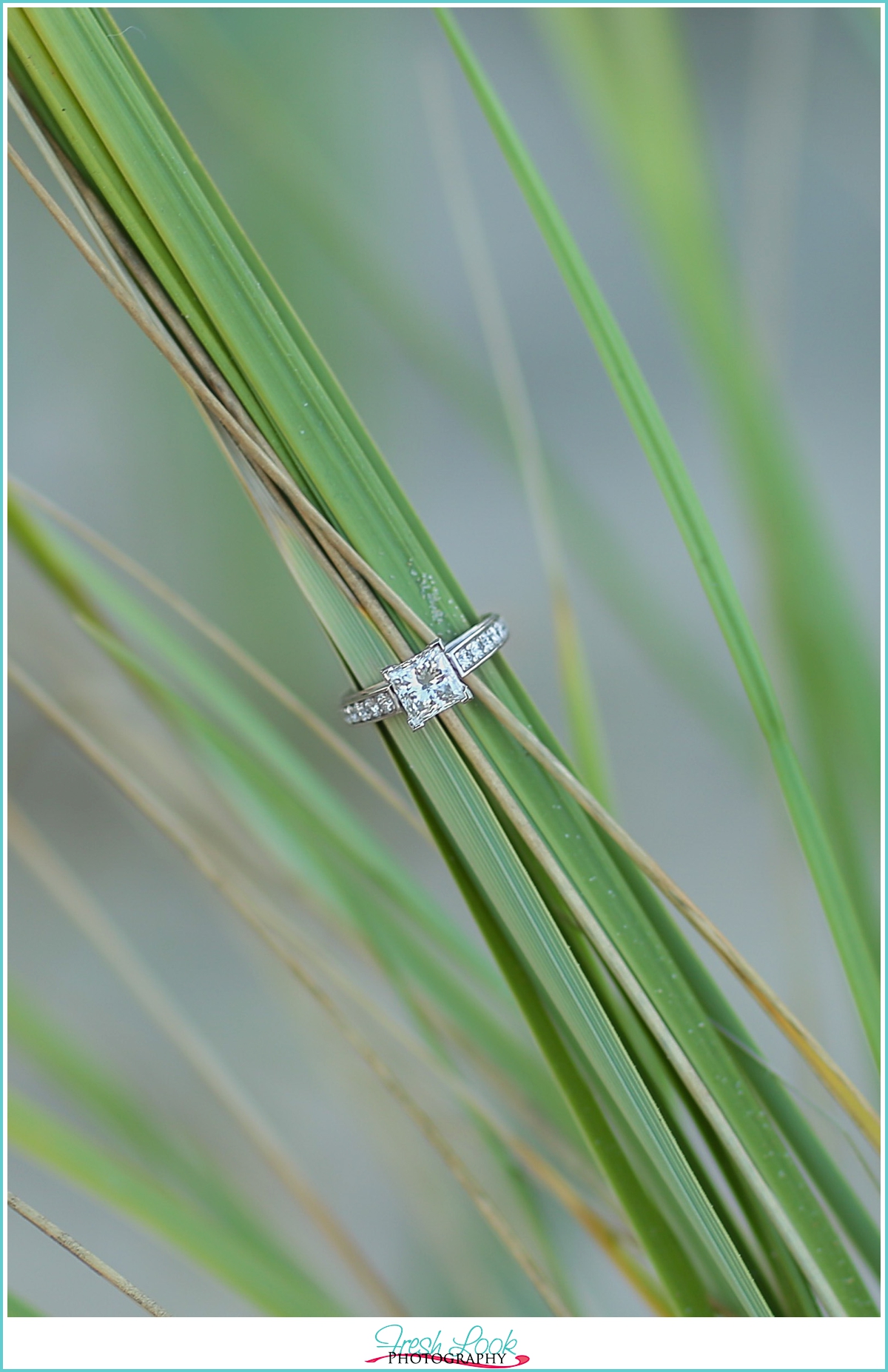 engagement ring detail