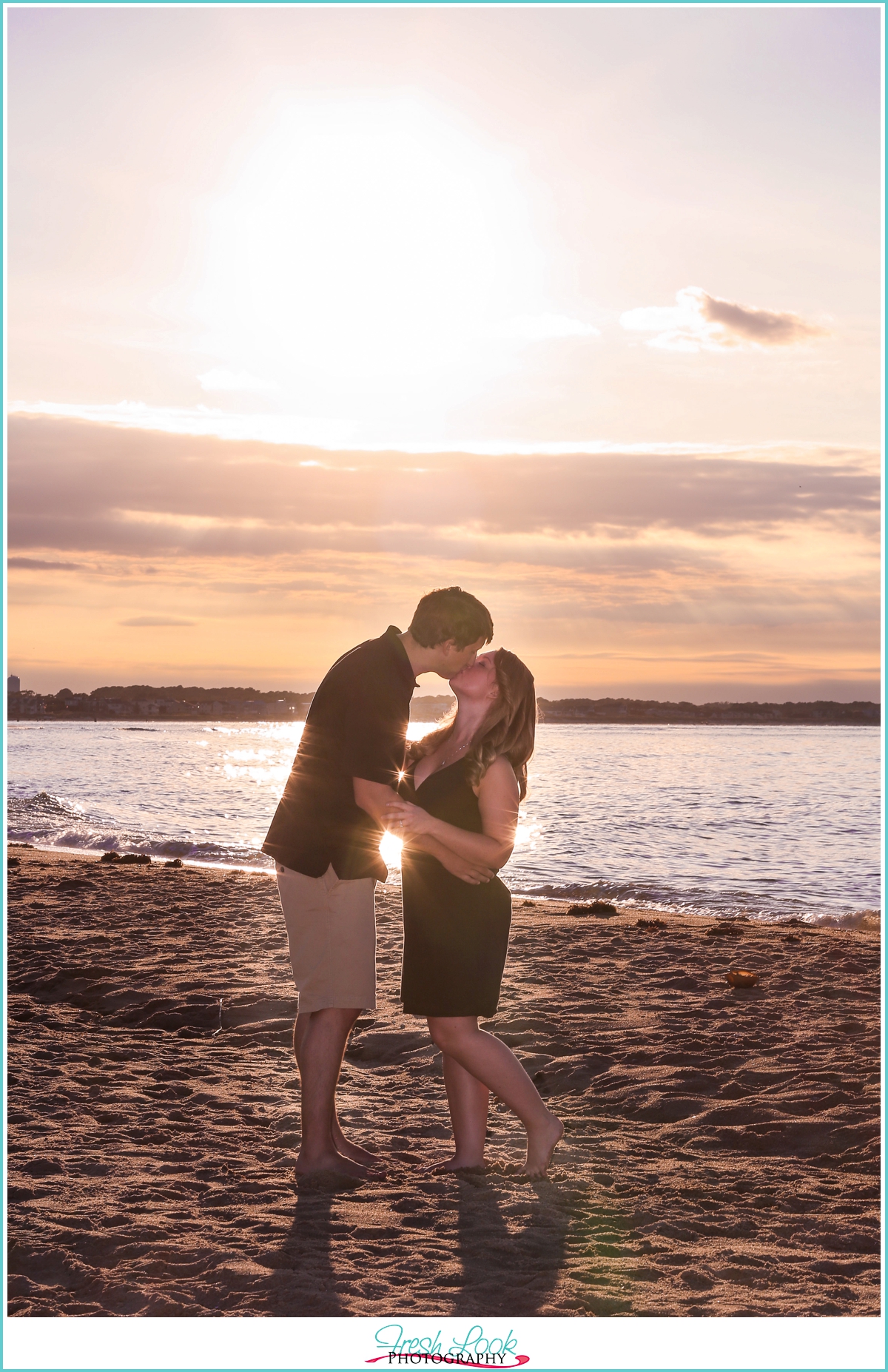 oceanside engagement session