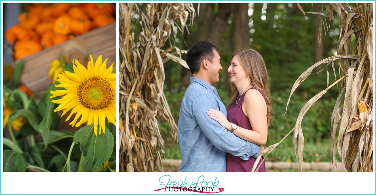 fall engagement session