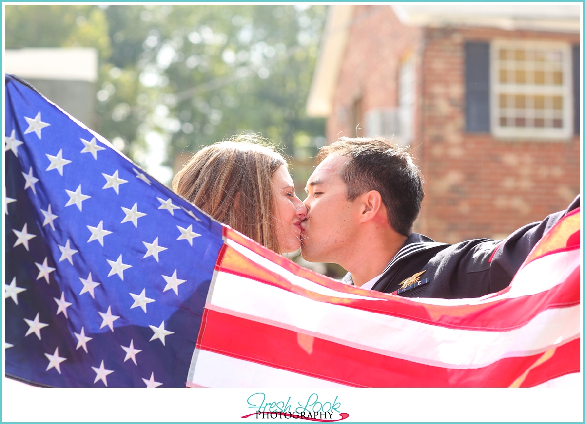 patriotic photo shoot