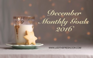 Monthly Goals December Edition