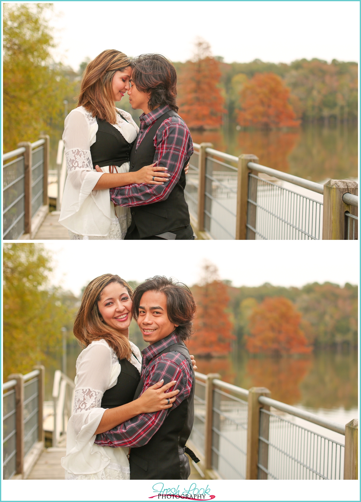 fall engagement shoot