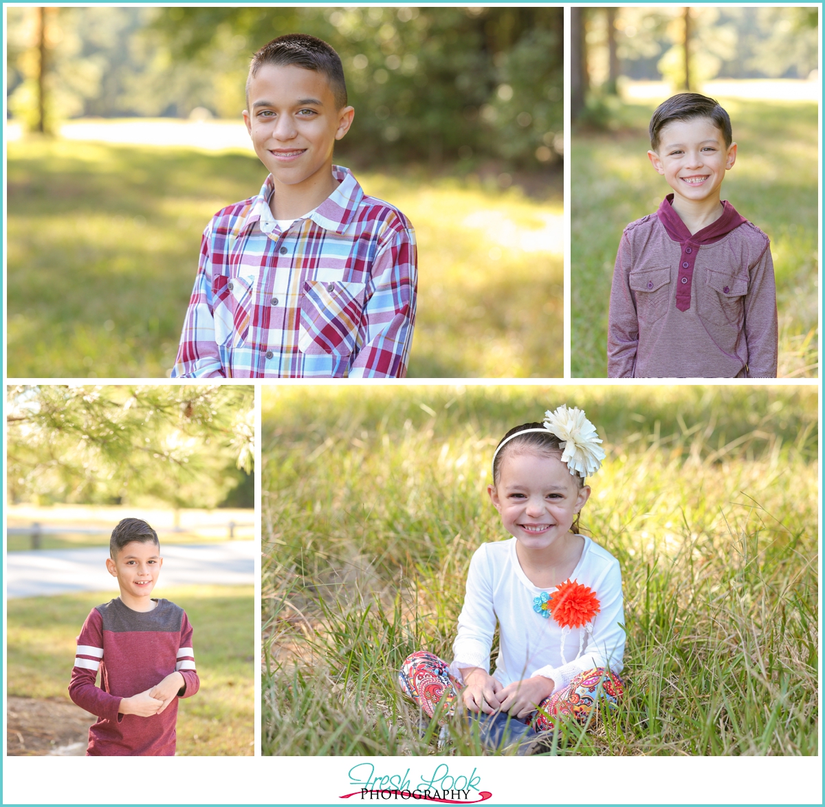 maroon themed family photos