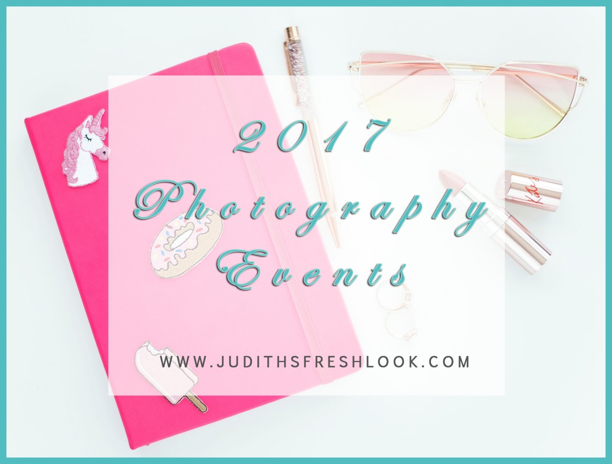 2017 Photography Events