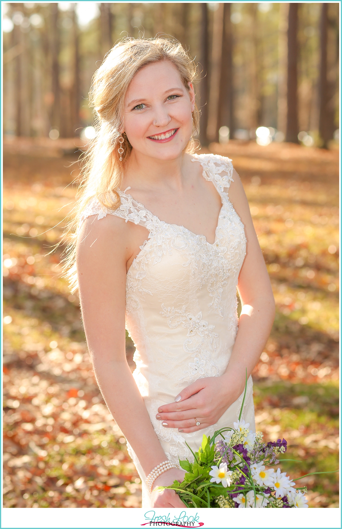 gorgeous happy bride