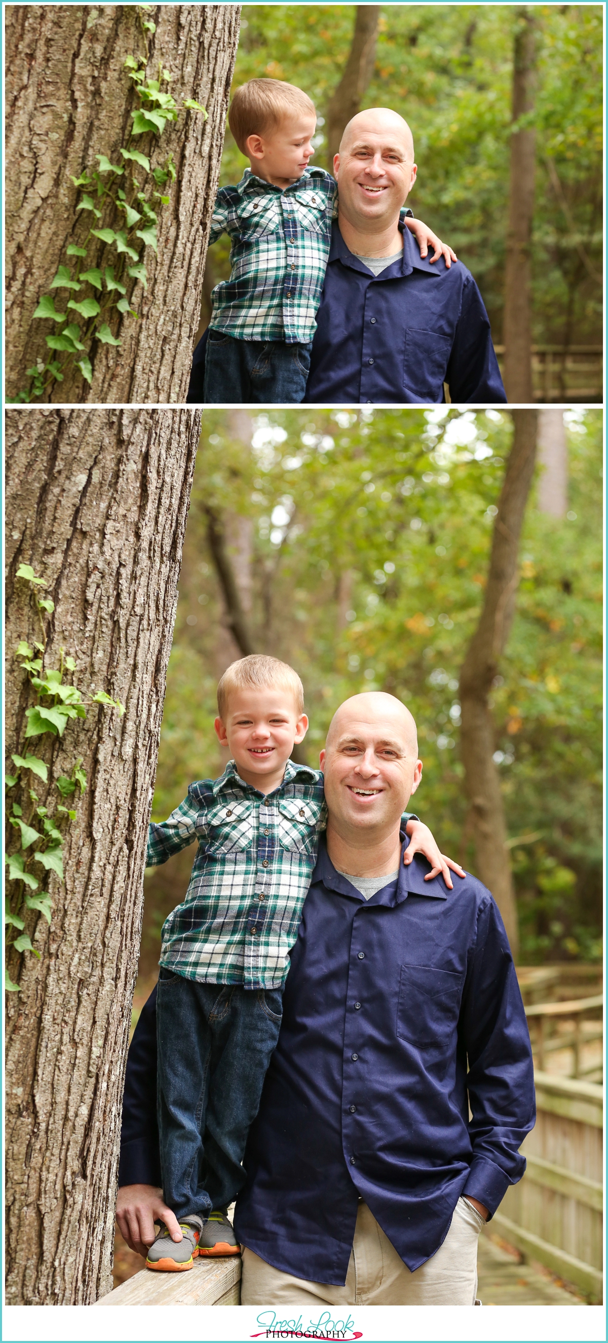 father and son