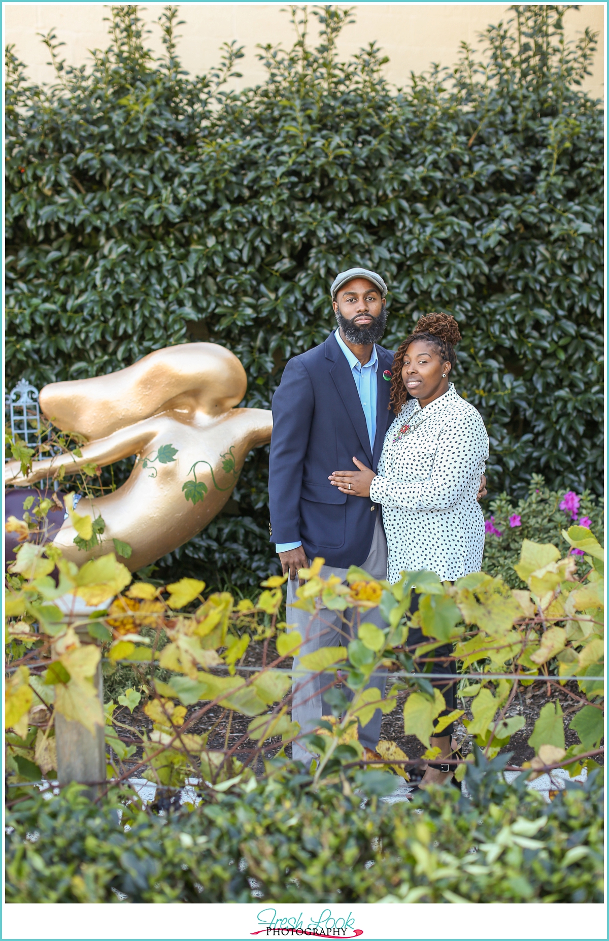 engagement shoot at Mermaid Winery