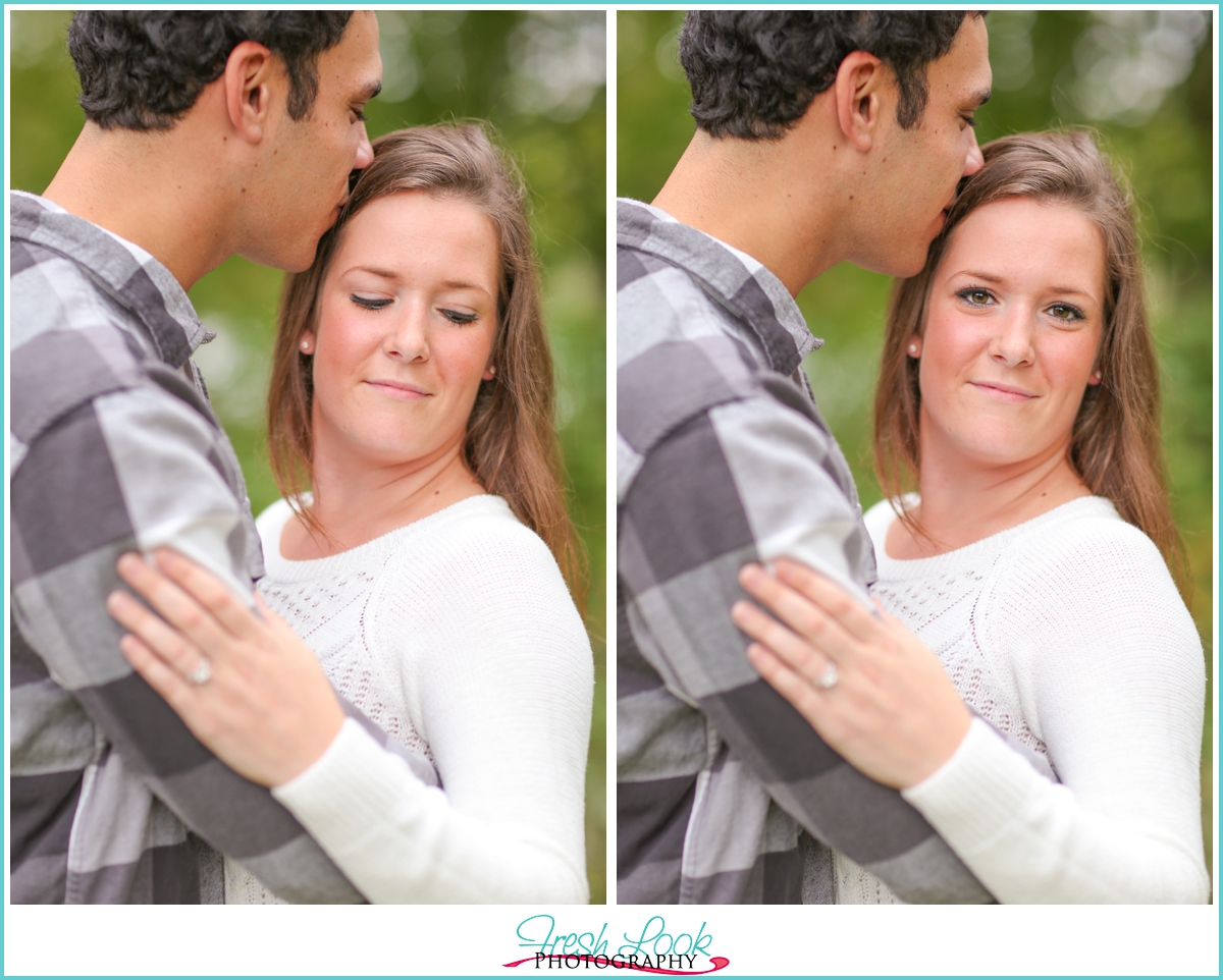 soft and romantic engagement shoot