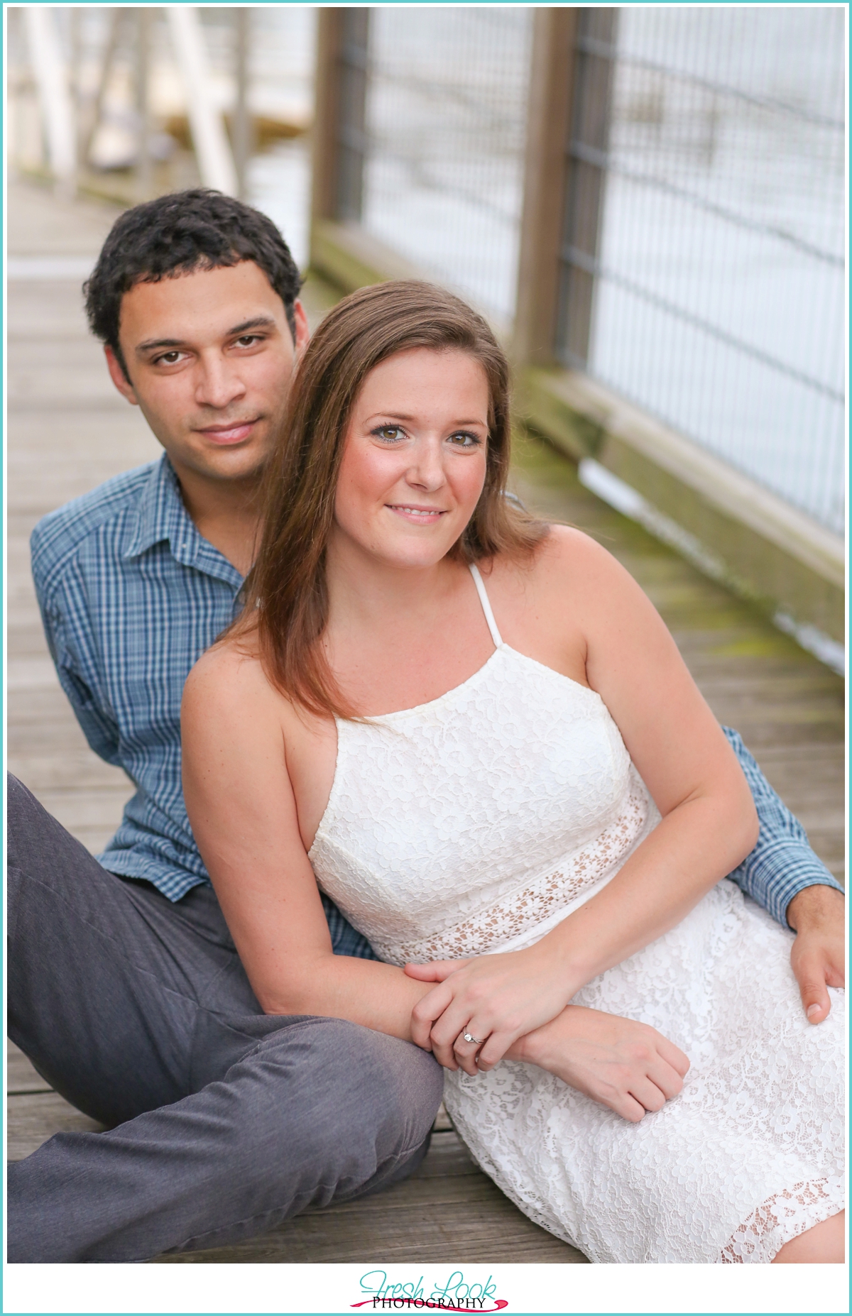 relaxed engagement session 