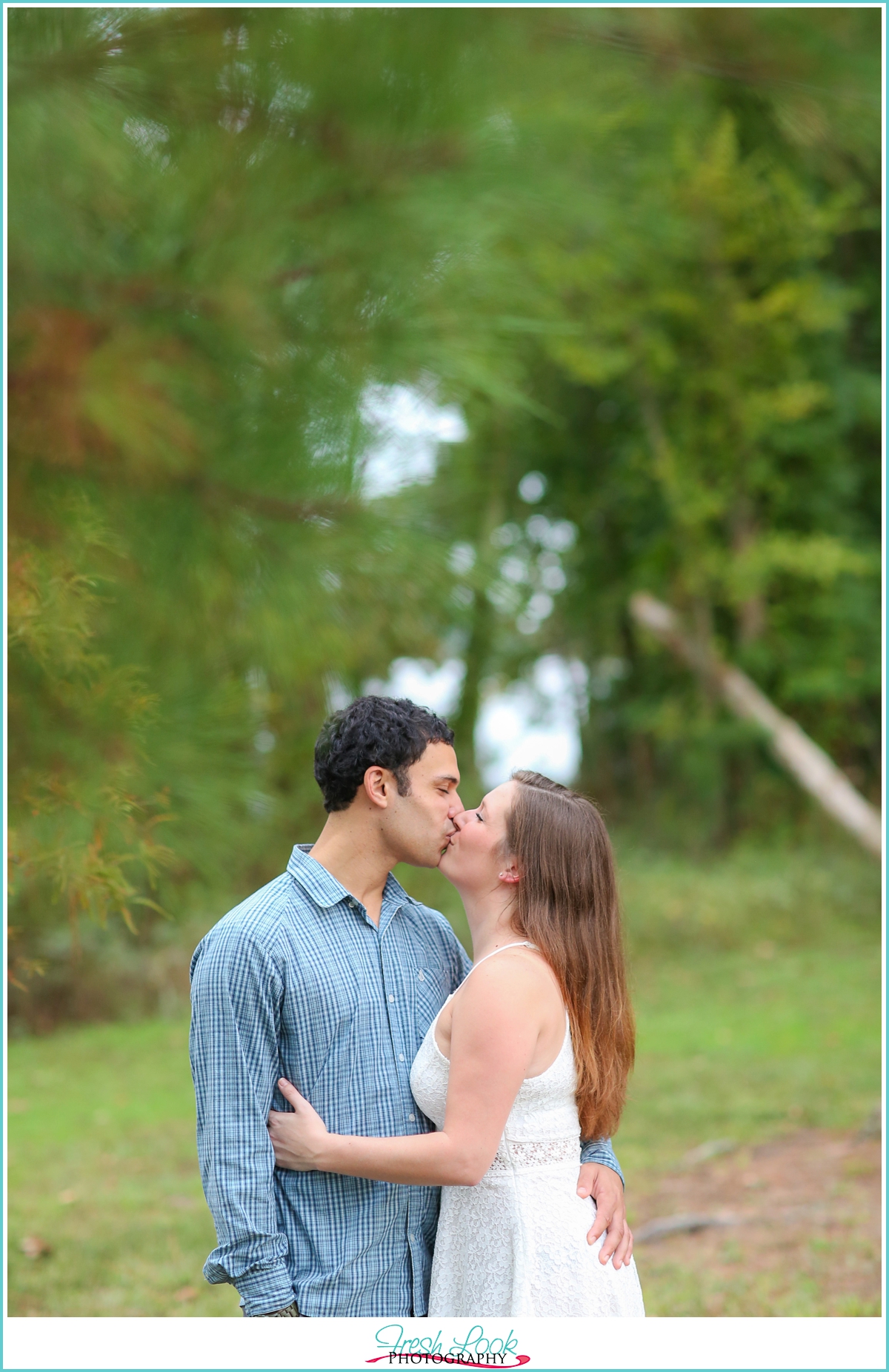 romantic Virginia Beach engagement shoot