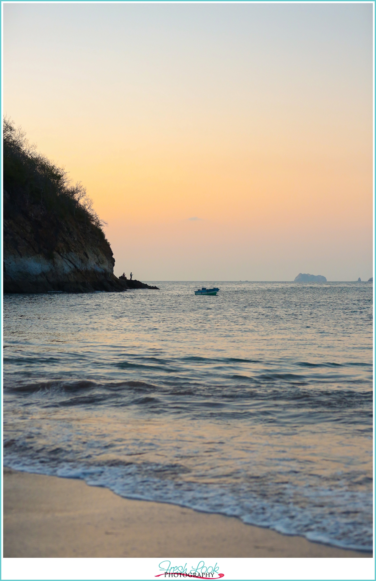 Costa Rica beach sunset