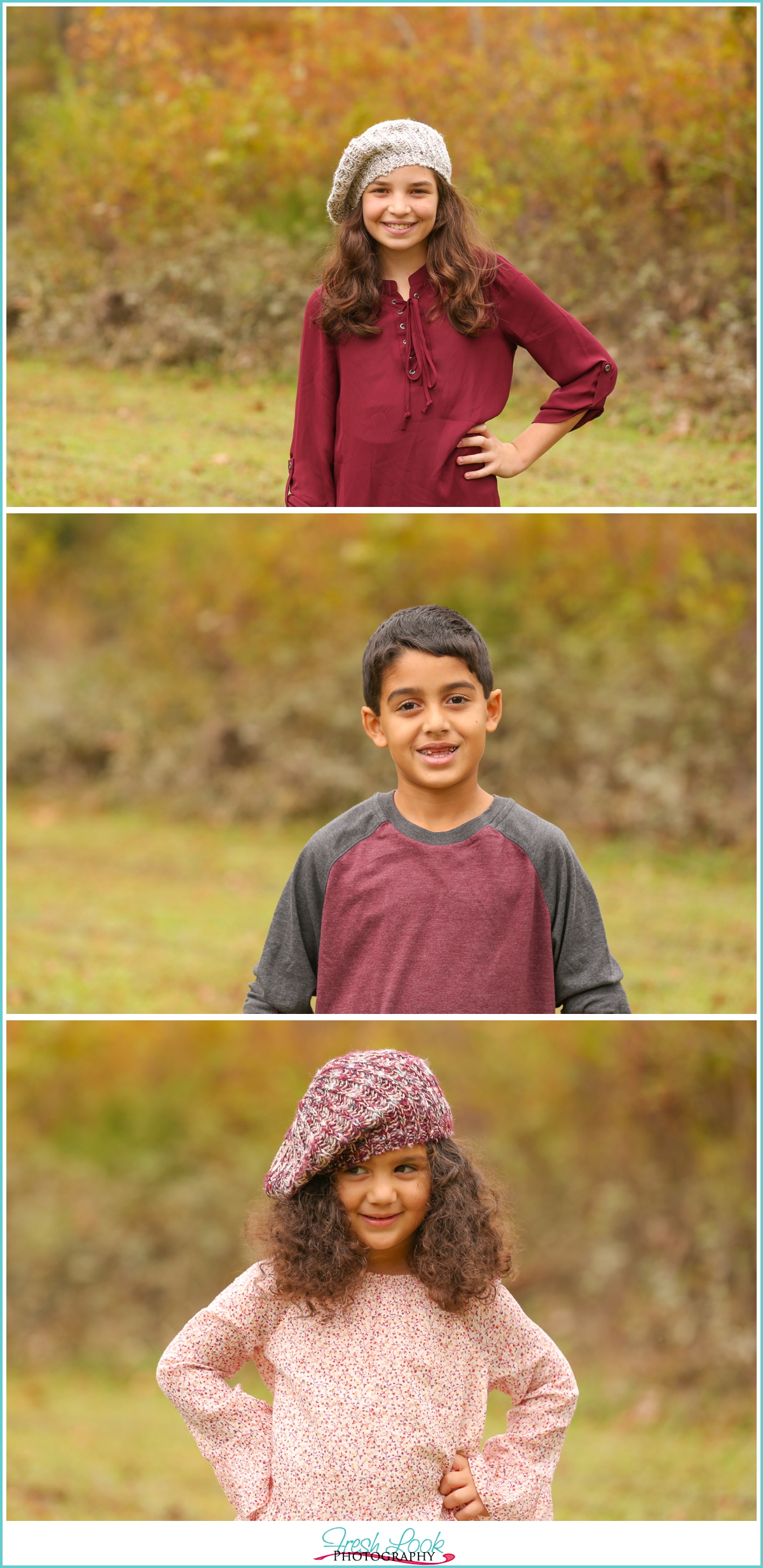 fall kids photos