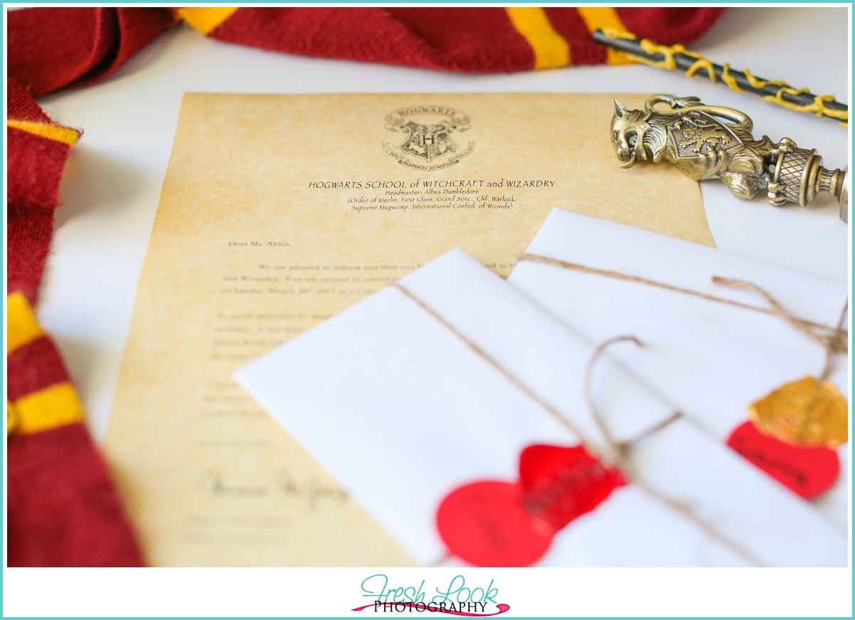 Harry Potter Birthday Party Invitation