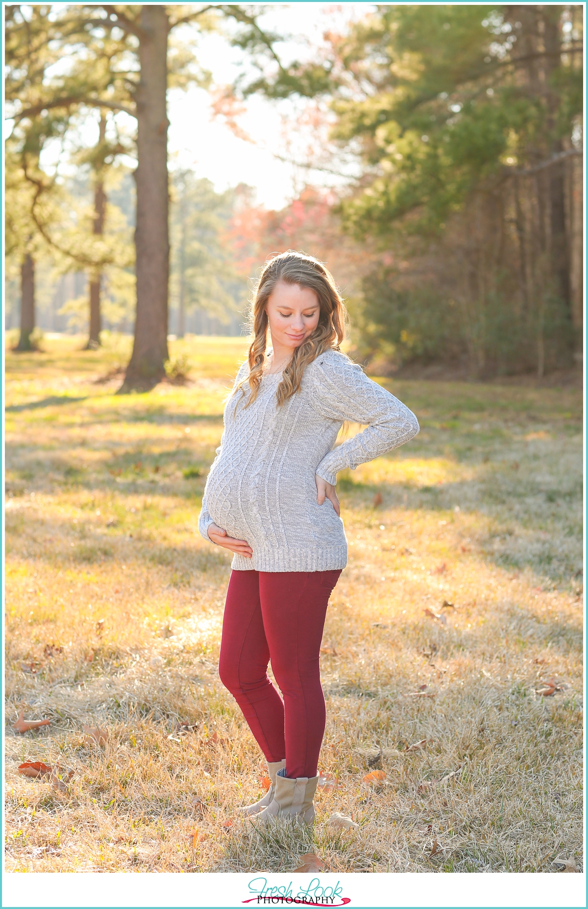 maternity photo shoot