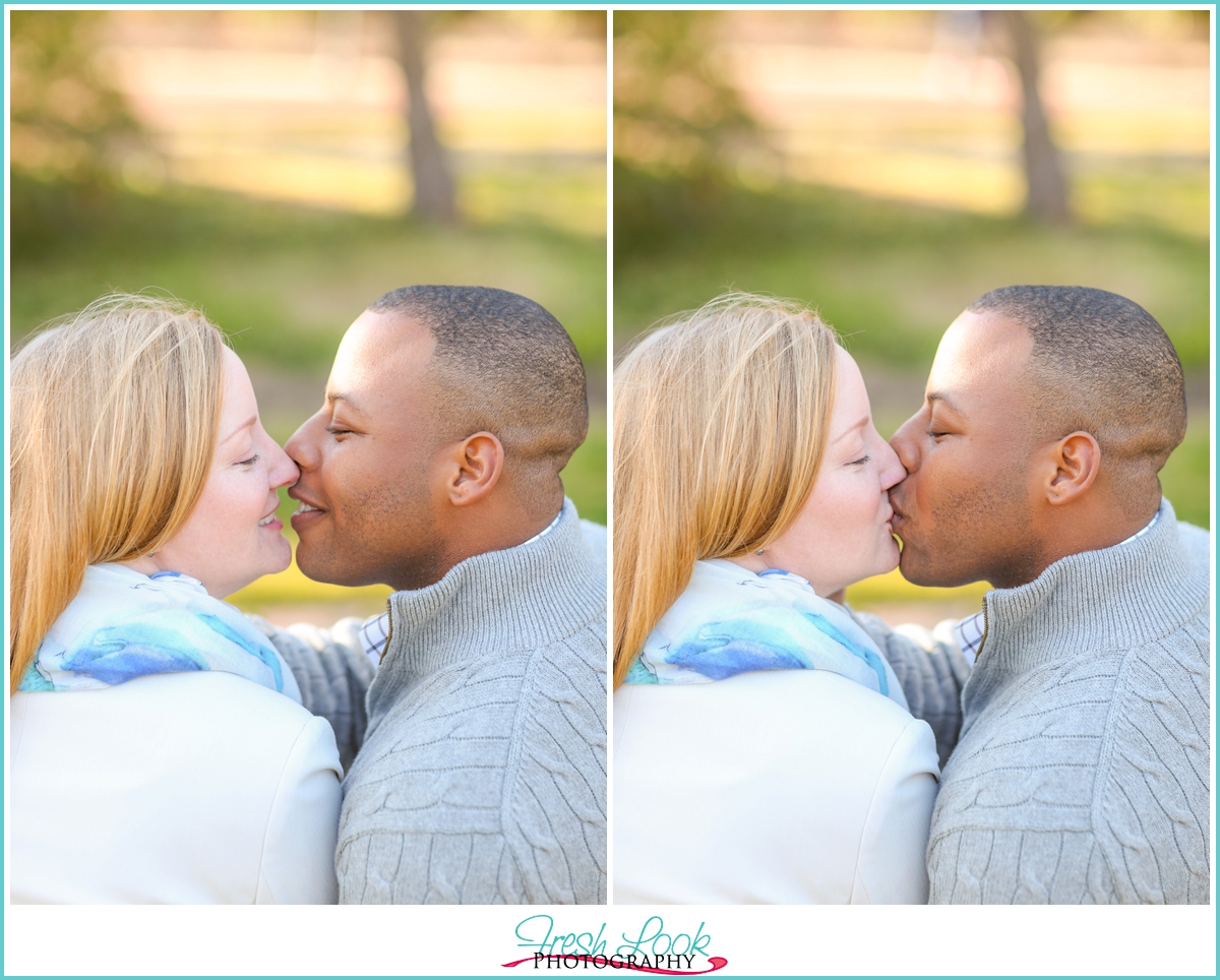 Winter Pagoda Garden engagement