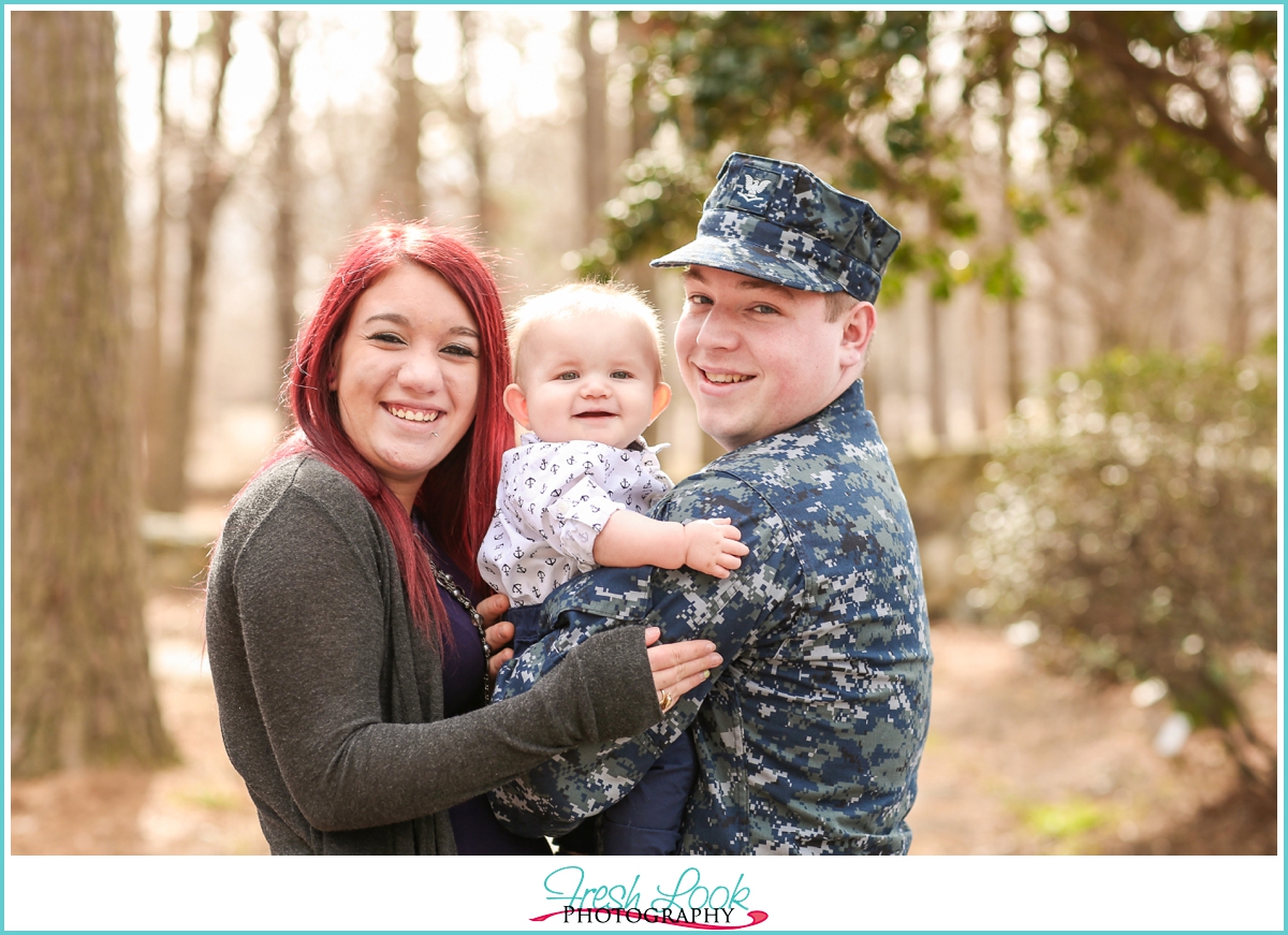 military family photo