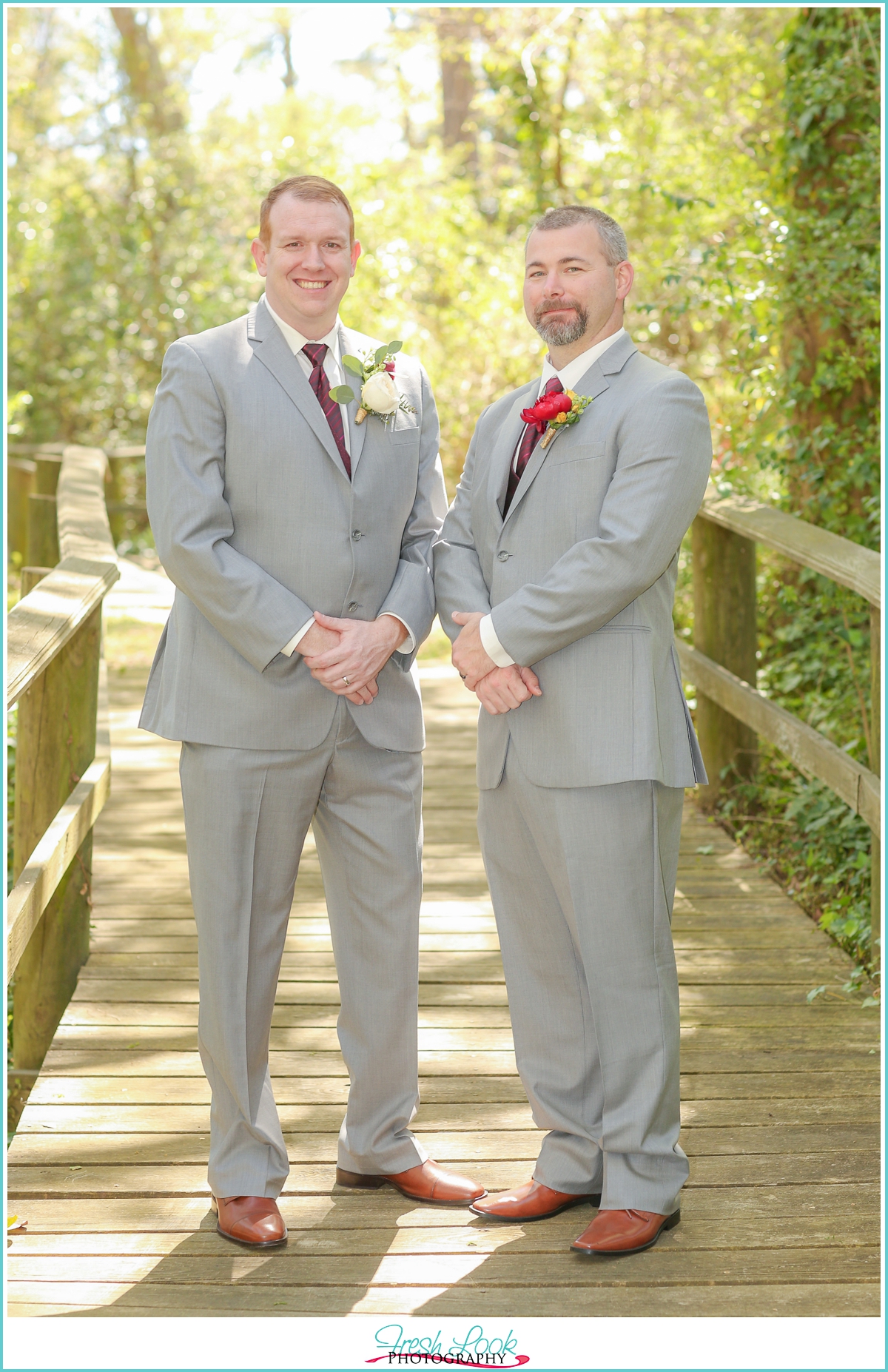 groom and groomsman