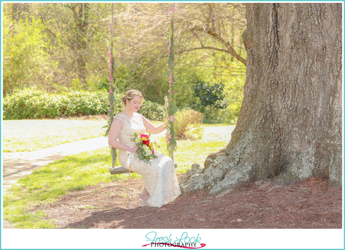 elegant bridal portraits