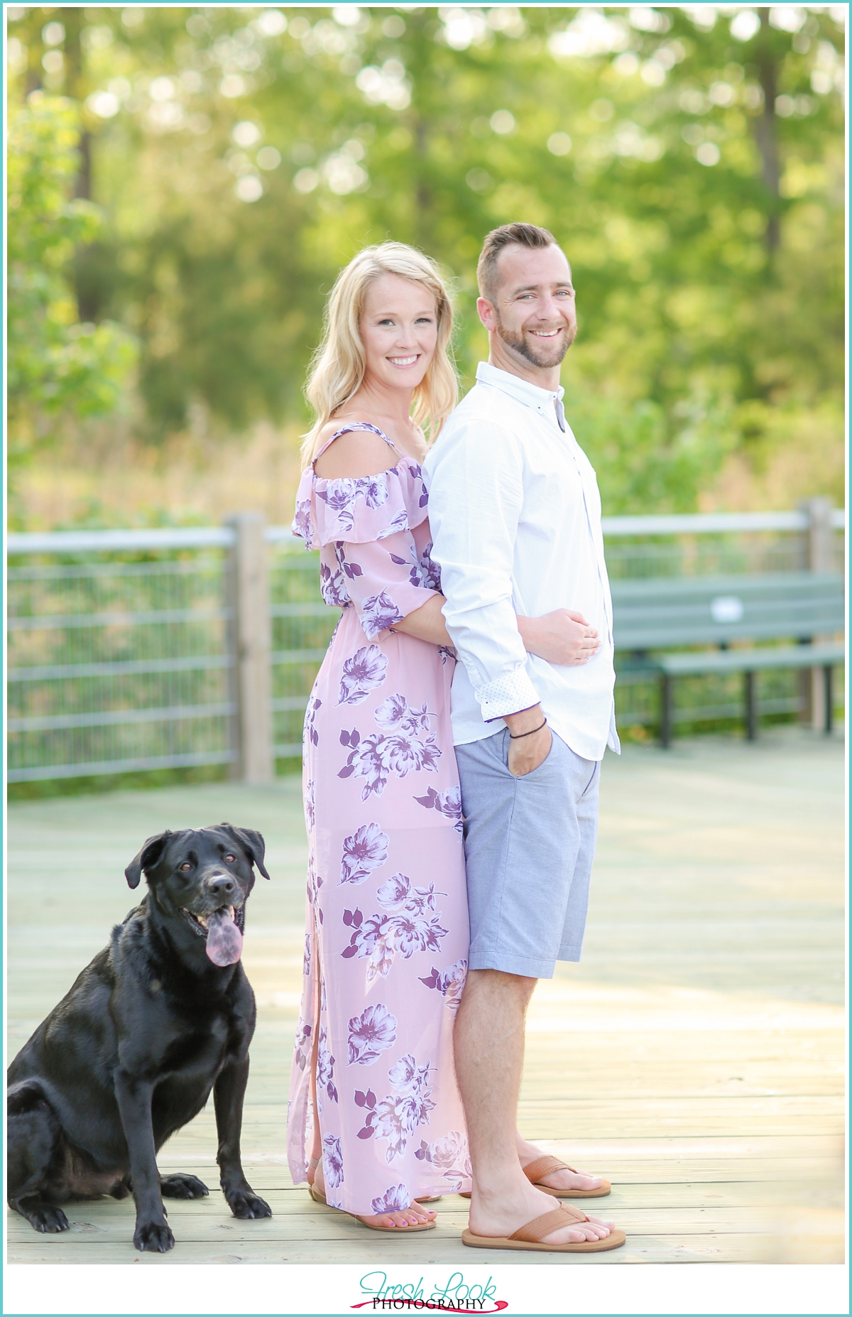 elegant Virginia Beach engagement session