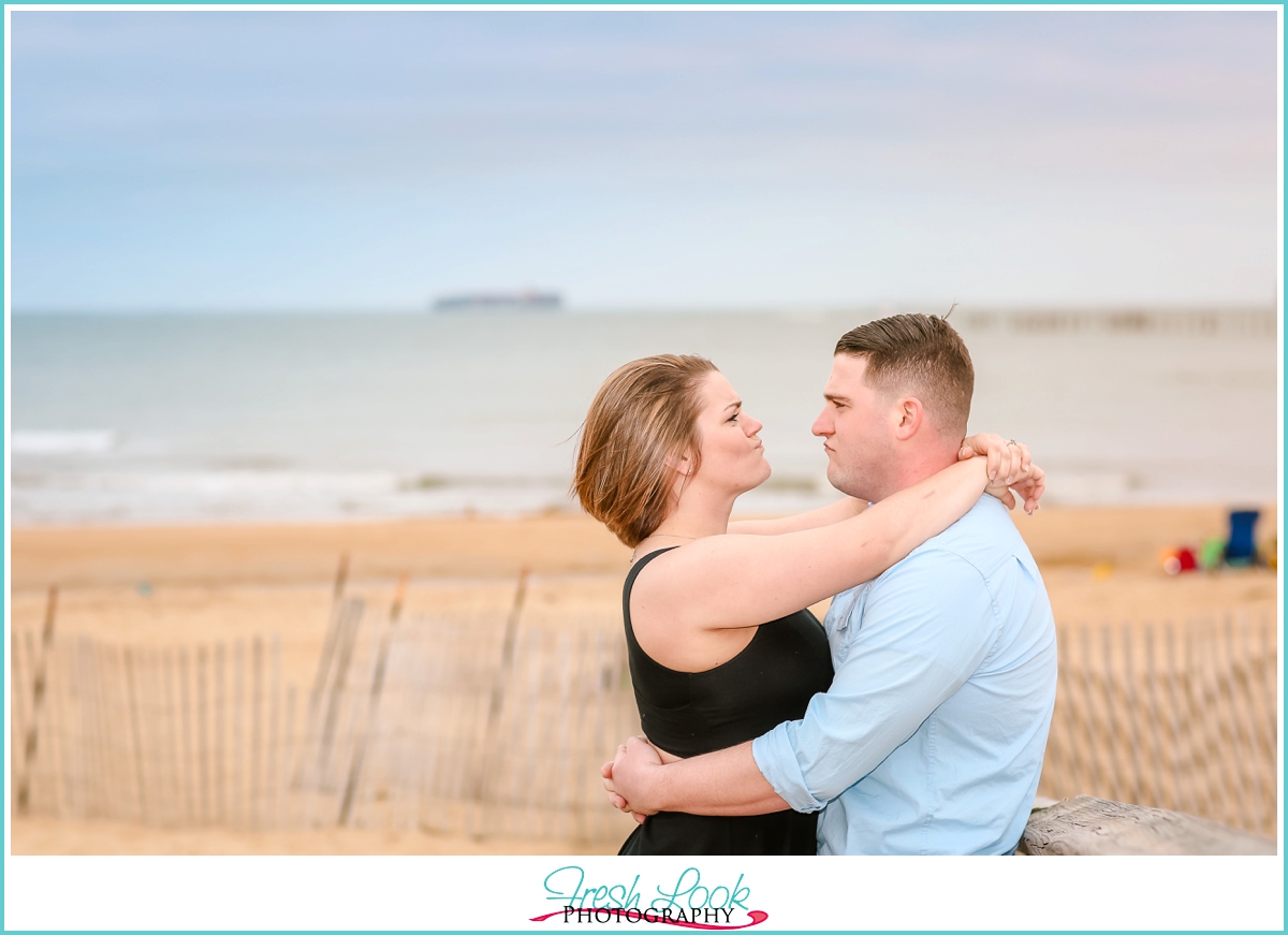 silly engagement photo shoot