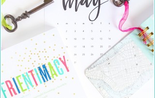 May 2017 Monthly Goals
