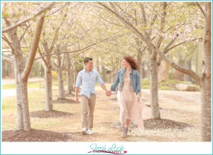 Cherry Blossom engagement session