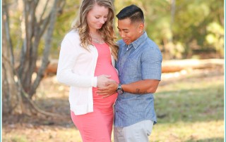Navy Couple Maternity Session