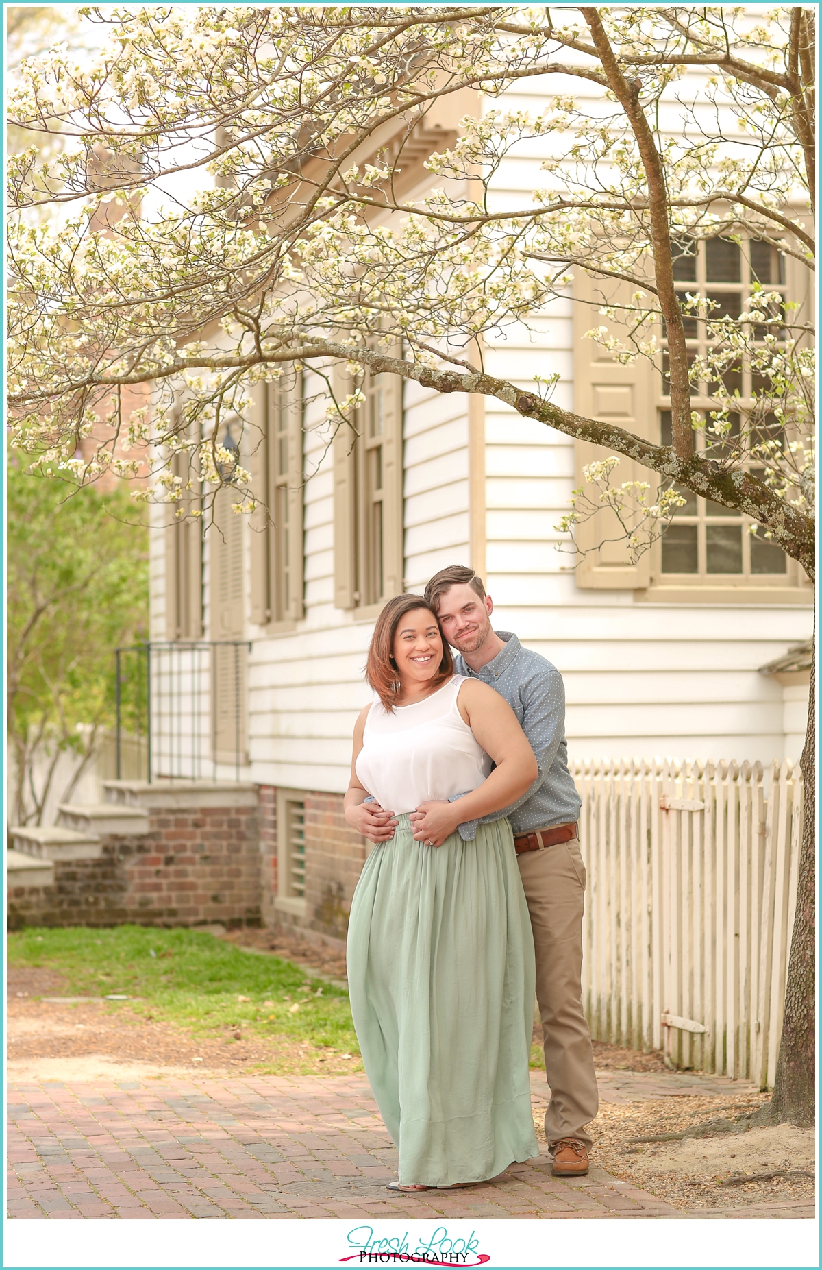 soft and romantic engagement shoot