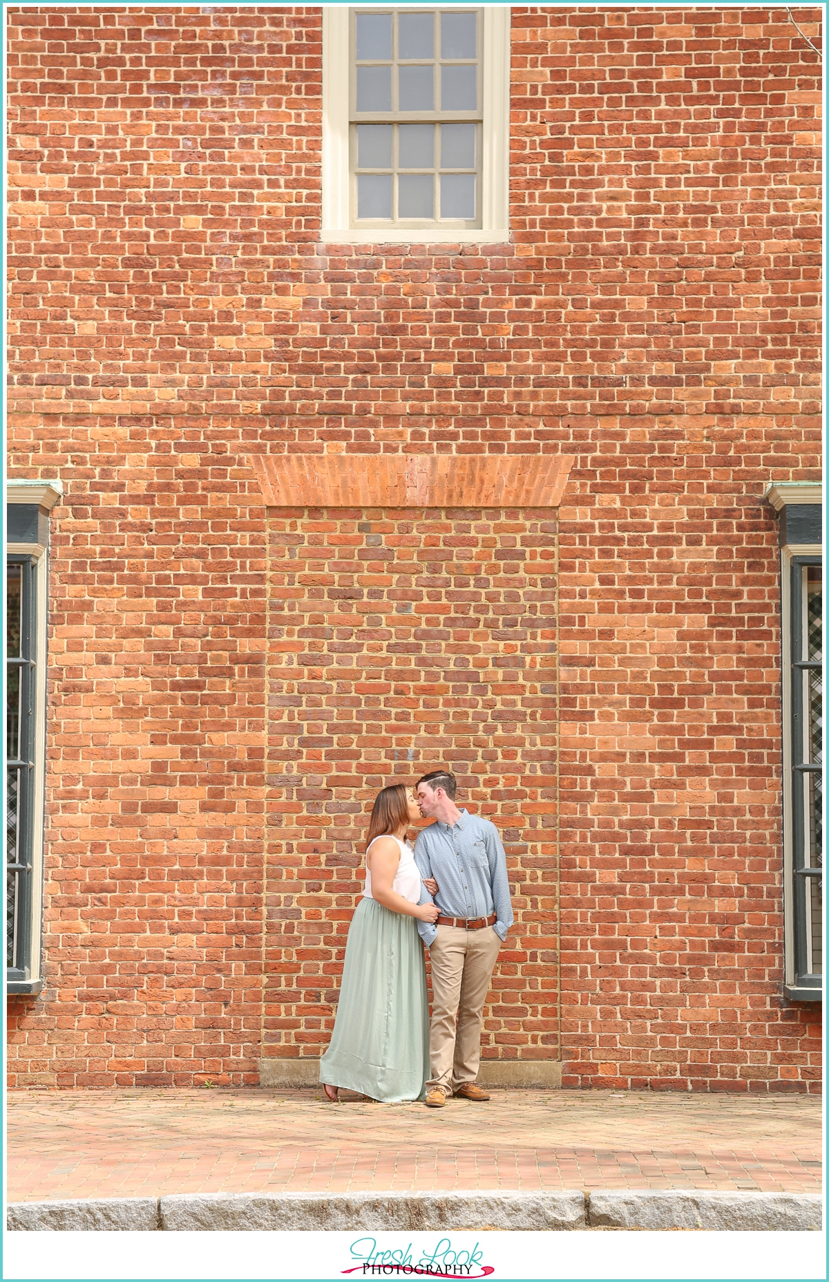 elegant spring engagement session