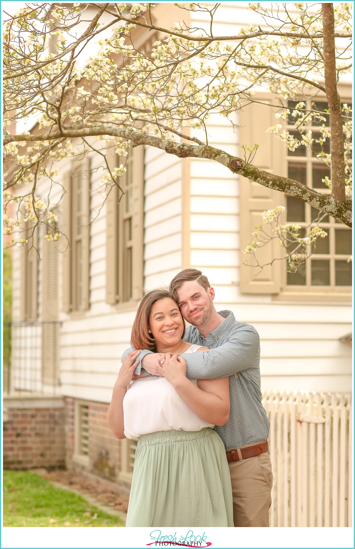 Williamsburg engagement session