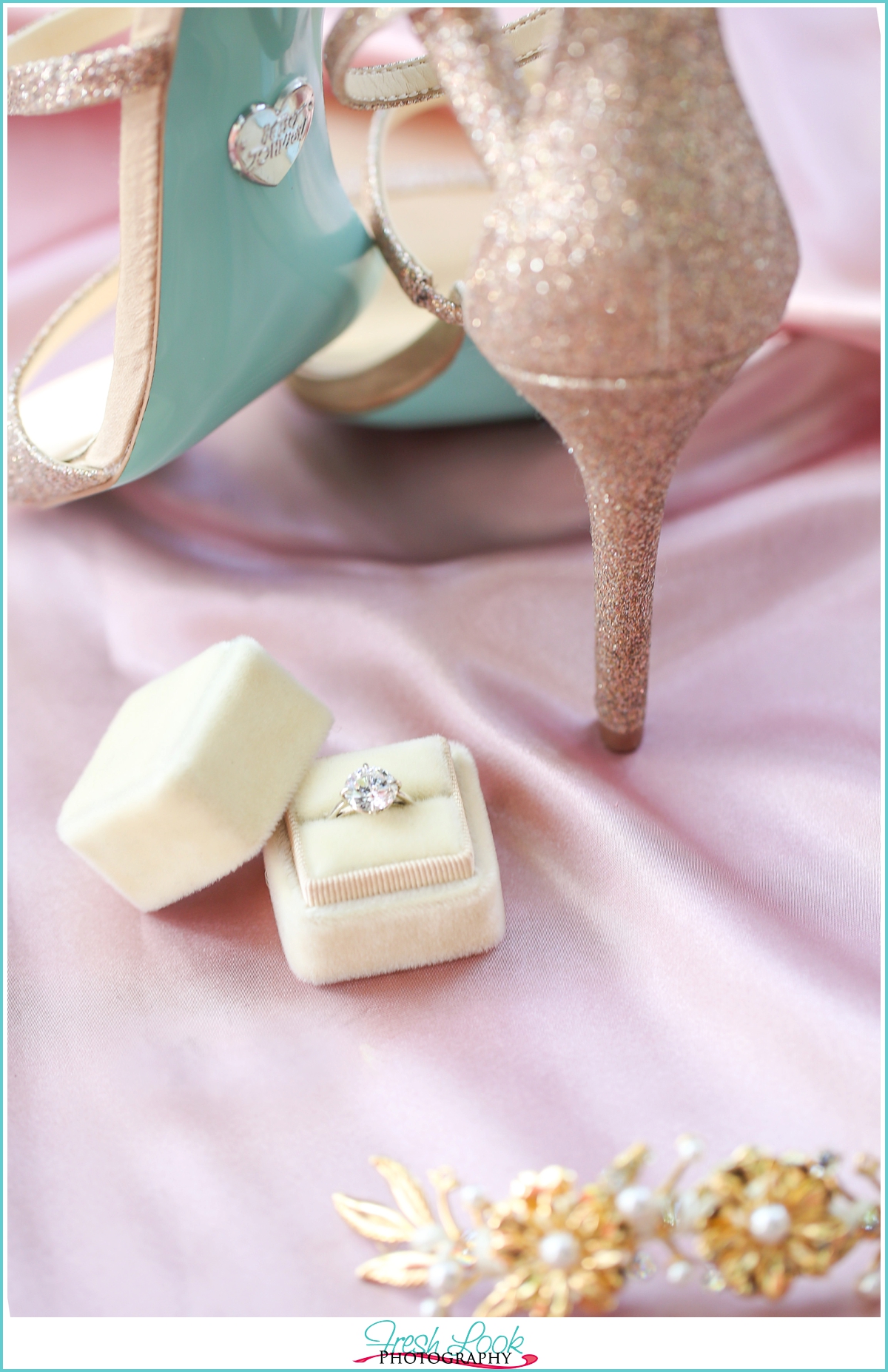 heels and diamonds