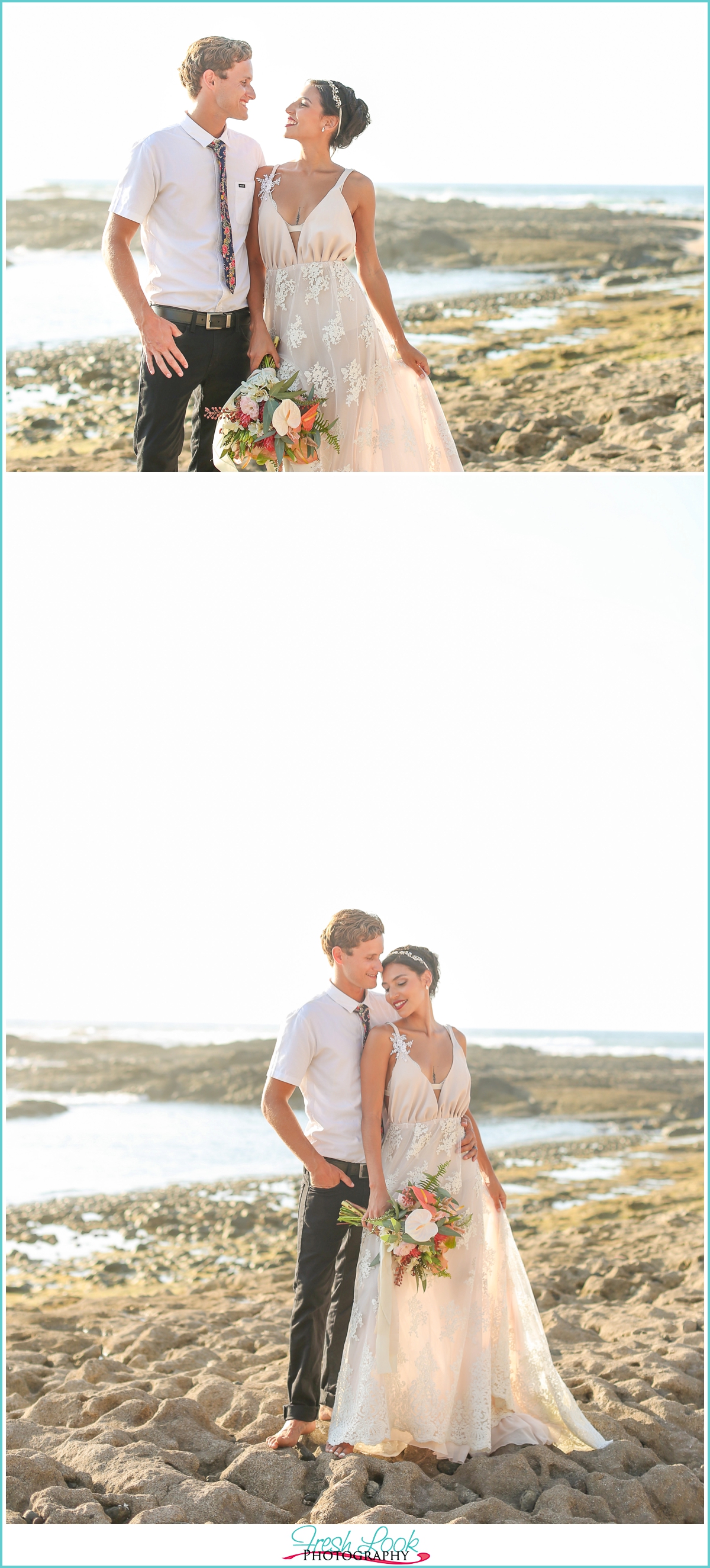 Tamarindo bride and groom wedding